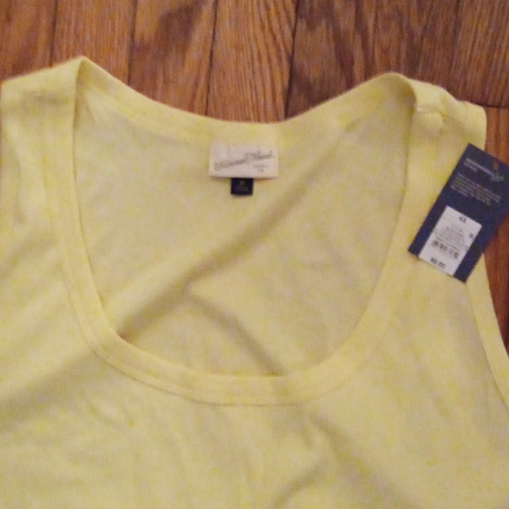 NWT Universal Thread Yellow Plus Size Tank Top